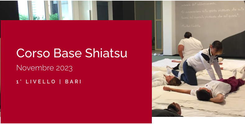 Bari | Corso Base Shiatsu