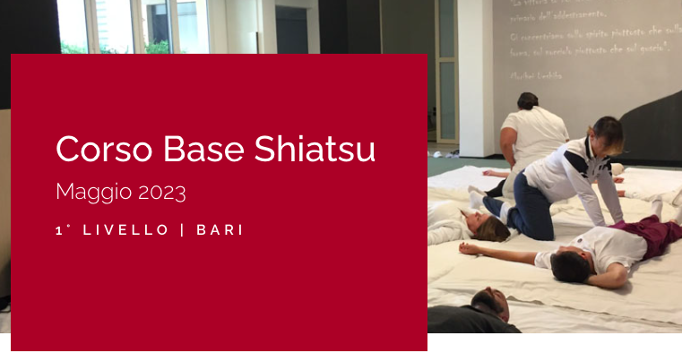 Bari | Corso Base Shiatsu