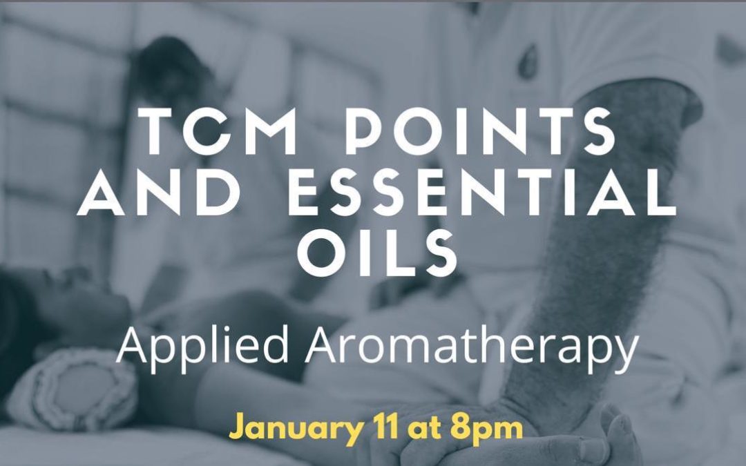 TCM points and essential oils