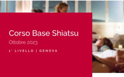 Genova | Corso Base Shiatsu