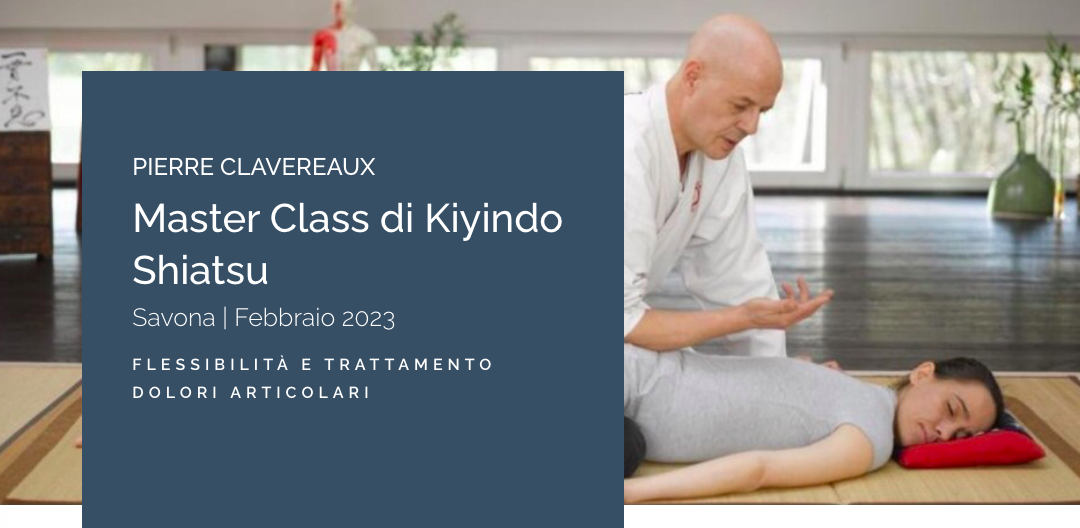 Master Class di Kiyindo Shiatsu