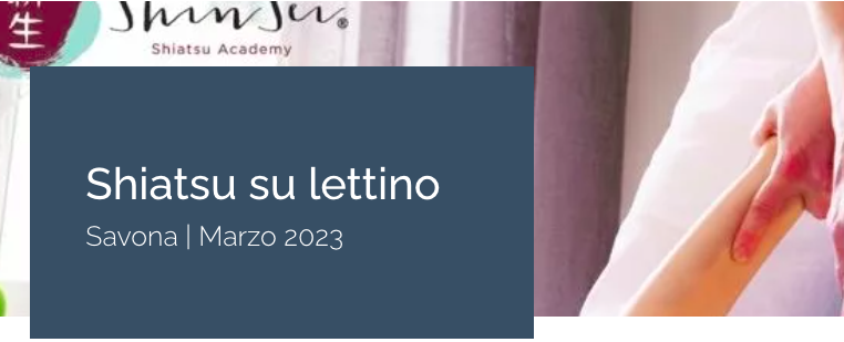 Shiatsu su Lettino | Savona