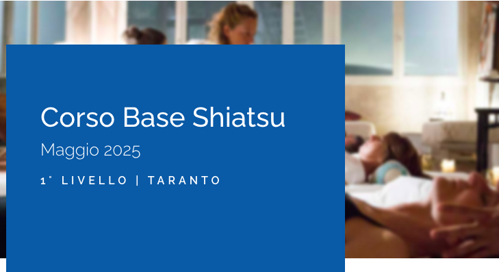 Taranto | Corso base Shiatsu