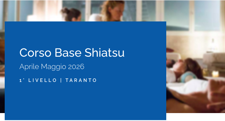 Taranto | Corso base Shiatsu