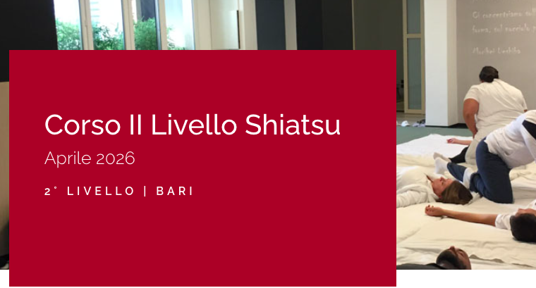 Bari | Corso II Livello Shiatsu